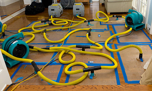 Professional Crawl Space Water Removal technician working in La Mesa, CA
